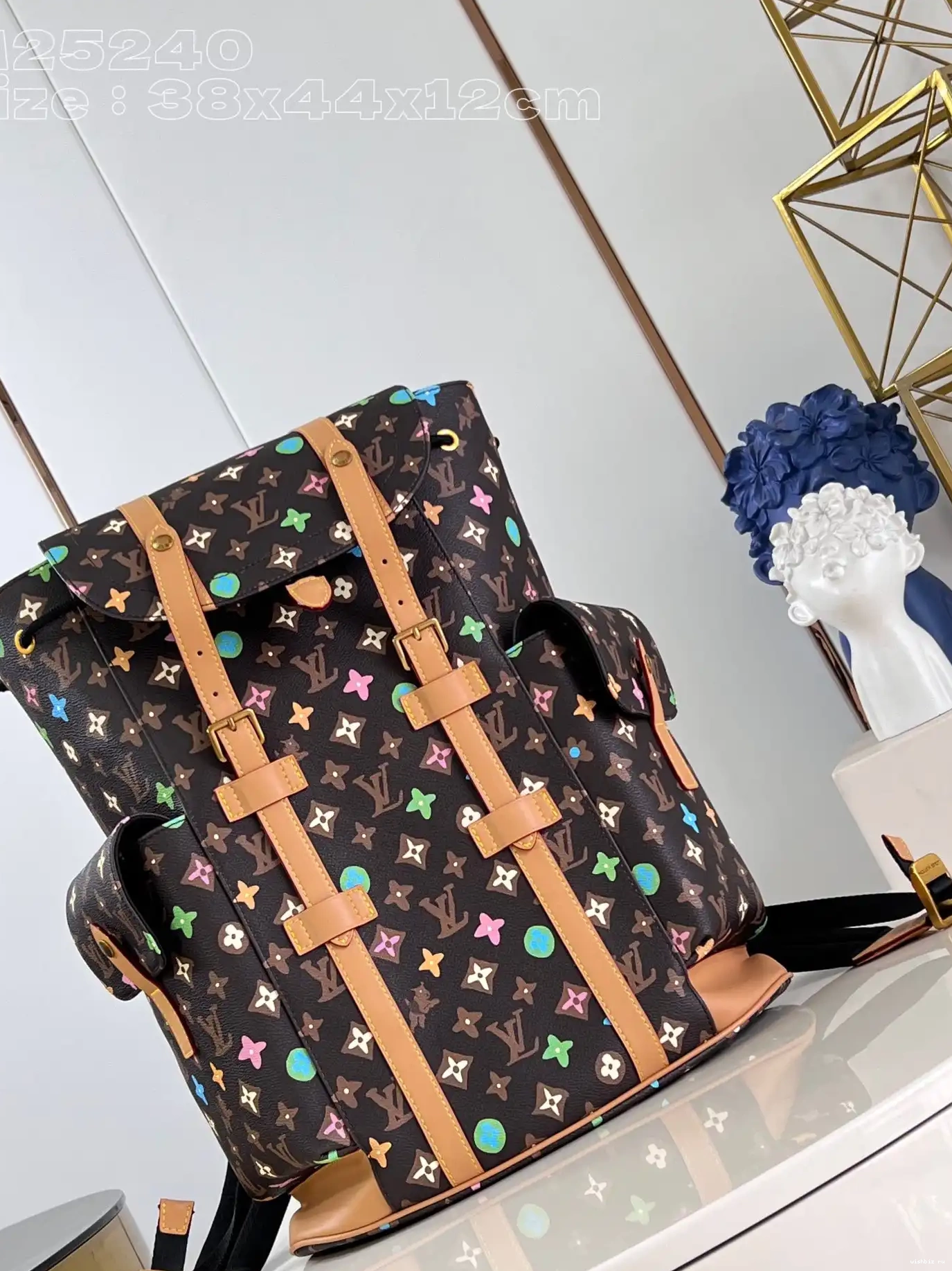 WIS MM-38*44*12.5CM Backpack Vuitton Louis Christopher 0601